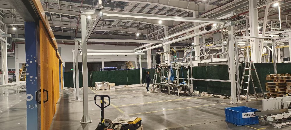 250kg自立式KBK軌道起重機(jī)